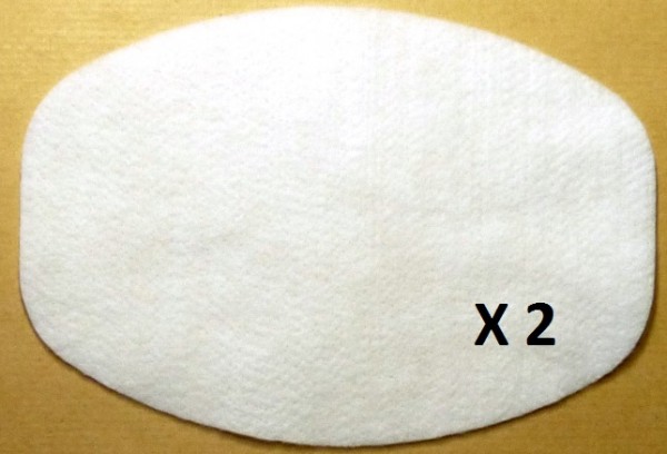 2 filtros para aspiradora NILFISK GM 80 C