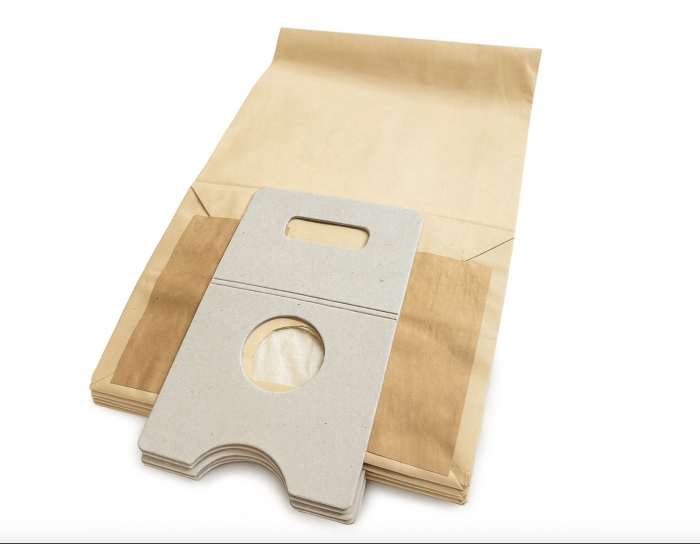 Lote de 5 bolsas de aspiradora PROGRESS SUPER 111 - SUPER 129