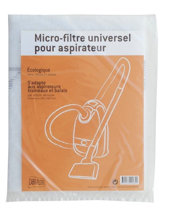 Filtro de motor para aspiradora para recortar, 255mm X 202mm